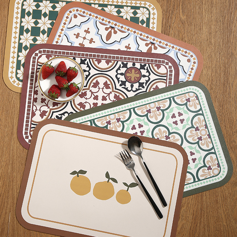 Kitchen Appliances Table - Retro amerykańska podkładka żaroodporna olejoodporna wodoodporna
