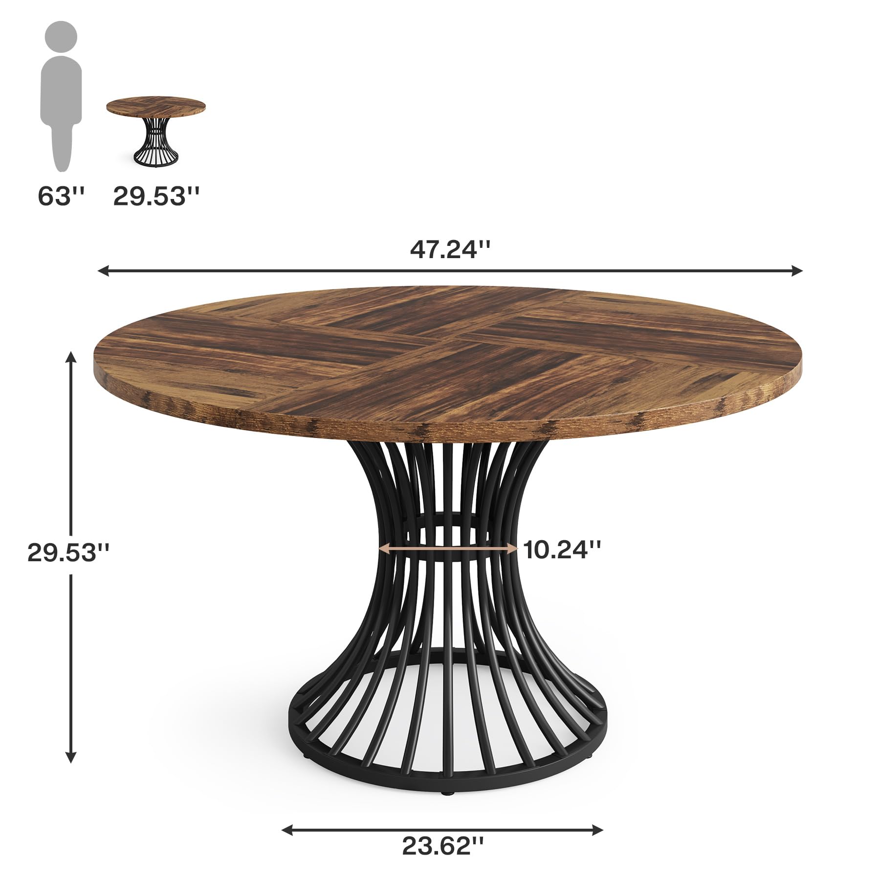 Okrągły stół do jadalni Tribes – Kitchen Appliances Table recenzja i cena