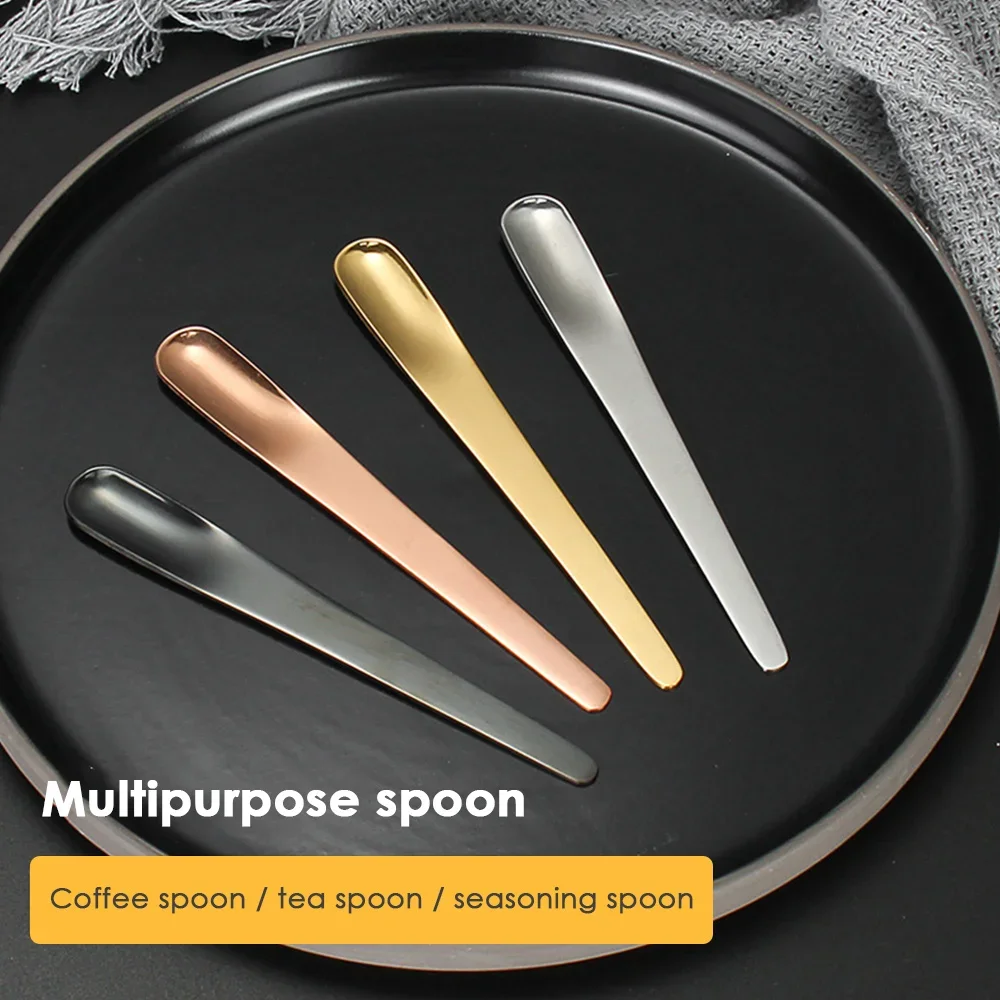 5 SZTUK Łyżeczka do kawy Płask – Kitchen Appliances For Restaurant recenzja i cena
