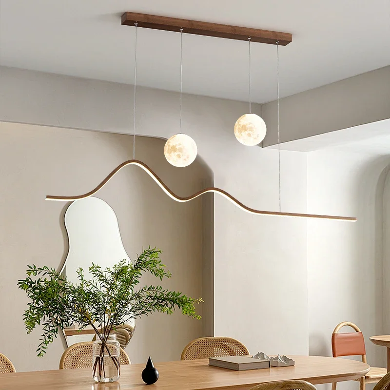 Lampa wisząca LED z drewna 202 – Kitchen Appliances Table recenzja i cena