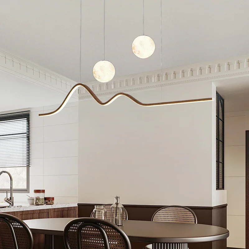 Lampa wisząca LED z drewna 202 – Kitchen Appliances Table recenzja i cena